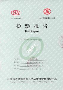 信号杆检验报告